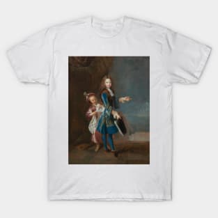 Portrait Of Louis Alexandre De Bourbon, Comte De Toulouse by Jean-Francois de Troy T-Shirt